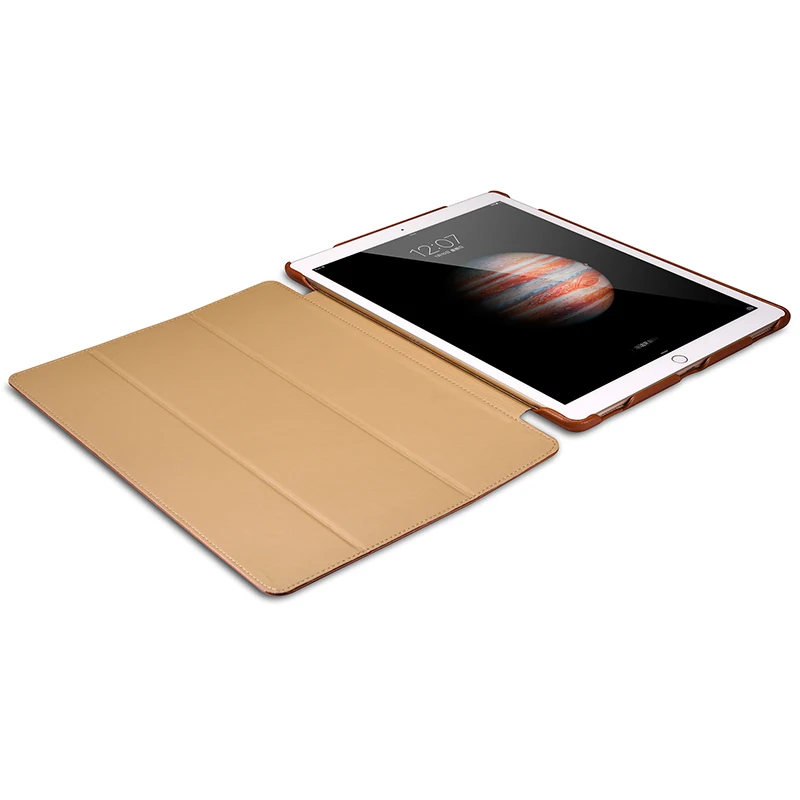 Для iPad Pro 12,9 чехол ICARER кошелек держатель для карт флип Магнитный Авто Пробуждение умный чехол для Apple iPad Pro 12,9 чехол