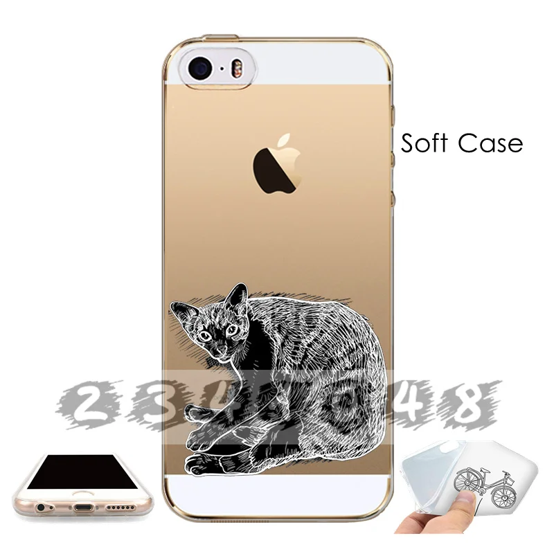 Прозрачный мягкий силиконовый Полный резиновый чехол для iphone 5s se 6 6s 6plus 7 7 plus 8 8 plus X XR XS MAX