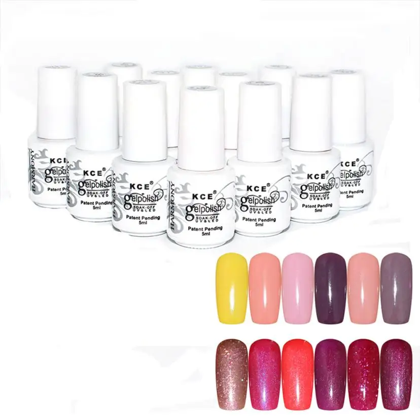 KCE отличное качество 2 недели или больше время ношения Гель лак для ногтей УФ