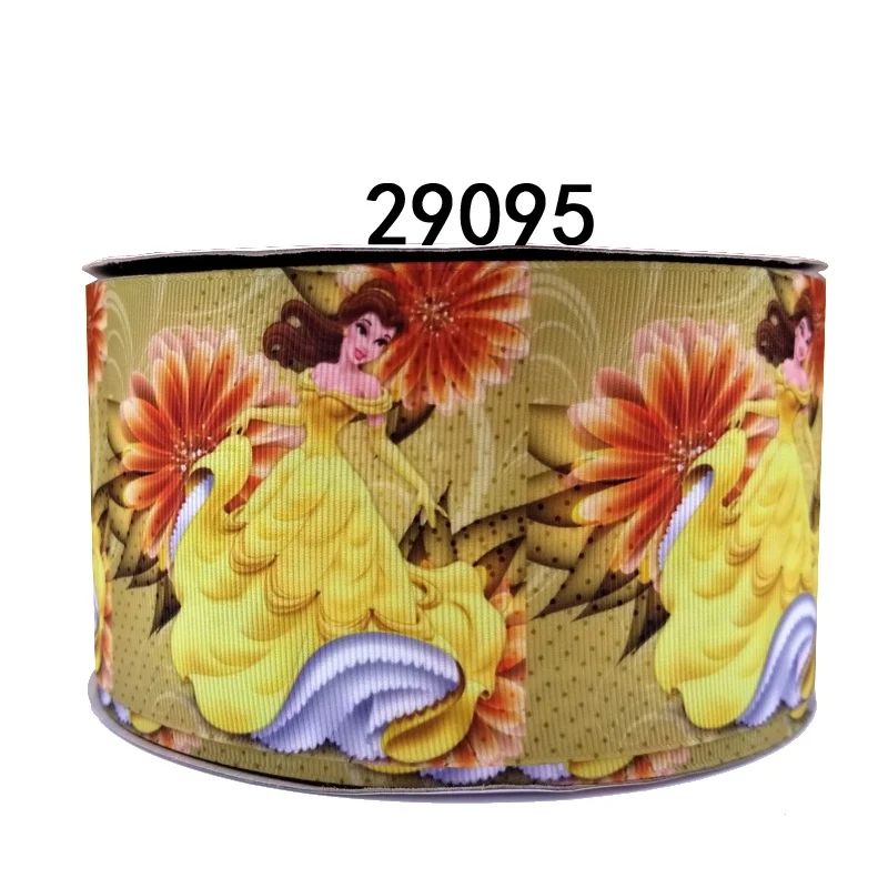 50 двор мультфильм печатных grosgrain ленты 17626