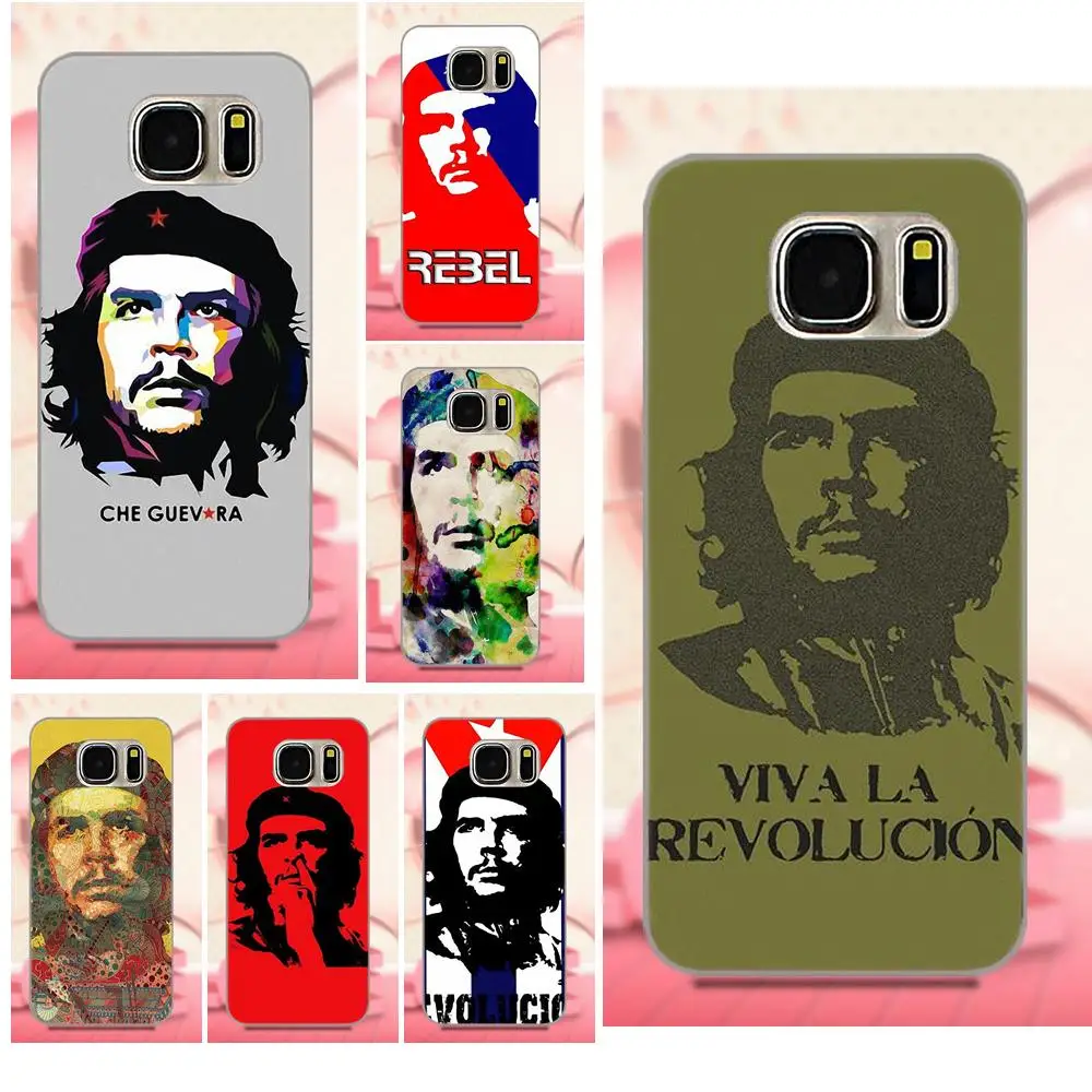 Oedmeb Che Guevara печать рисунок ТПУ для Samsung Galaxy A3 A5 A7 J1 J3 J5 J7 2016 2017 S5 S6 S7 S8 S9 edge Plus|Бамперы| |