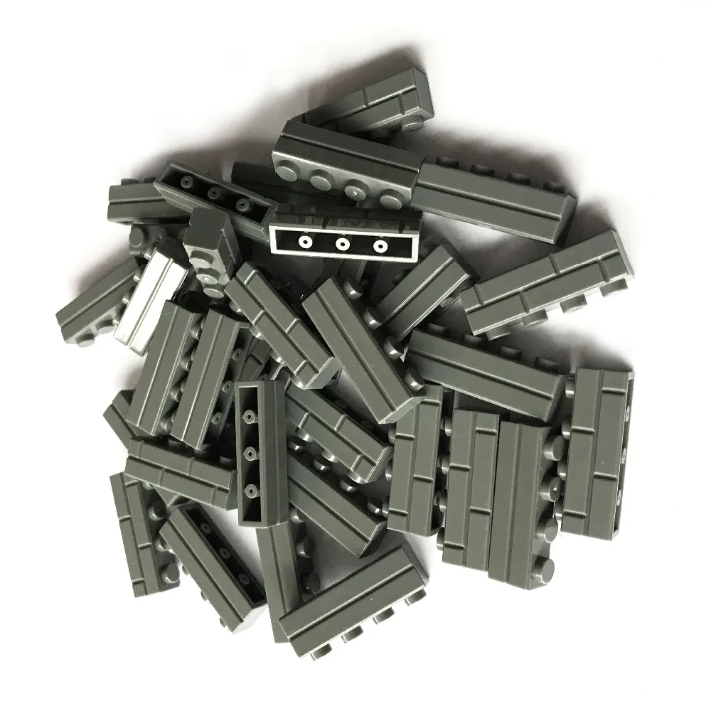 Мпц кирпичная стена Запчасти Изменение 1x4 с каменной кладки кирпича оптом DIY строительные блоки Совместимые с Другое бренд собрать частиц