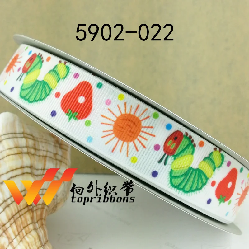 Бесплатная доставка 50 ярдов мультфильм печатных grosgrain ленты 1119|printed ribbon|grosgrain