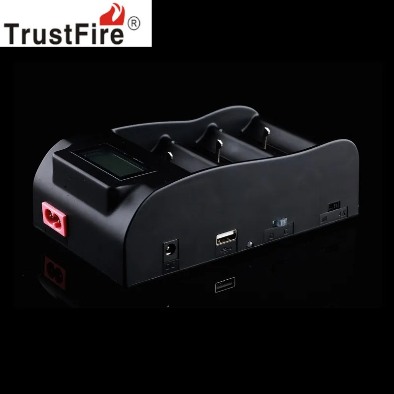 

TrustFire TR-008 LCD Display Screen 3.0V 4.2V 18650 25500 26650 26700 32650 Battery Charger