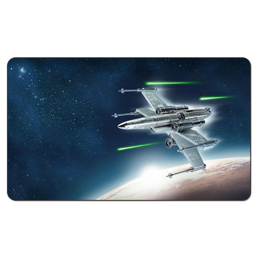 Star Realms коврик для игр) карточный игровой коврик Dupont Star Custom большой мультфильм коврик для мыши настольные игры игровой коврик сумка для хранения - Цвет: Светло-серый