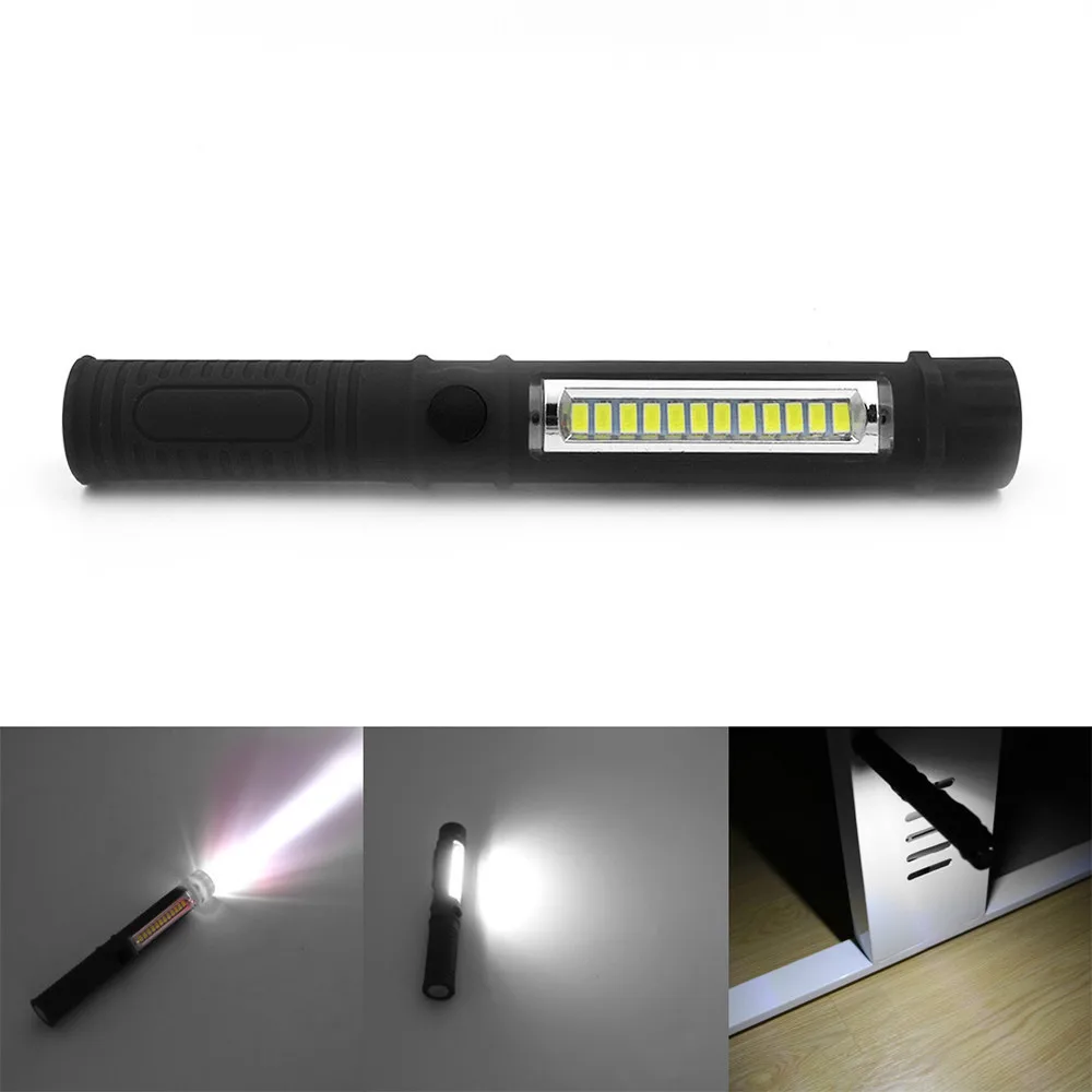 Новинка 2019 многофункциональная портативная лампа COB Рабочая фонарик с магнитной