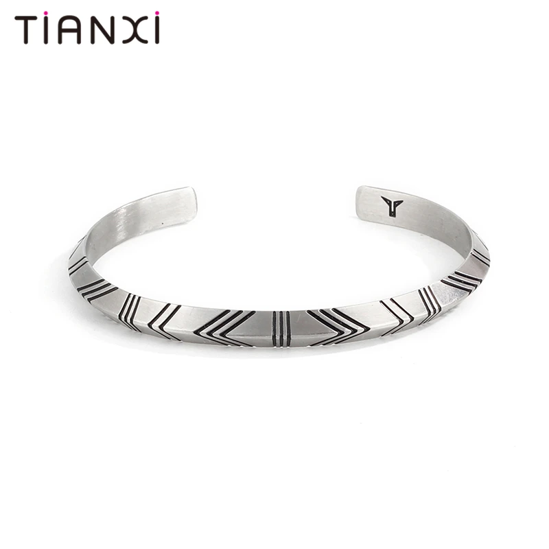 2018 Северной Европы бренда Simple Стиль Jewelry 316L браслет из титановой стали манжеты