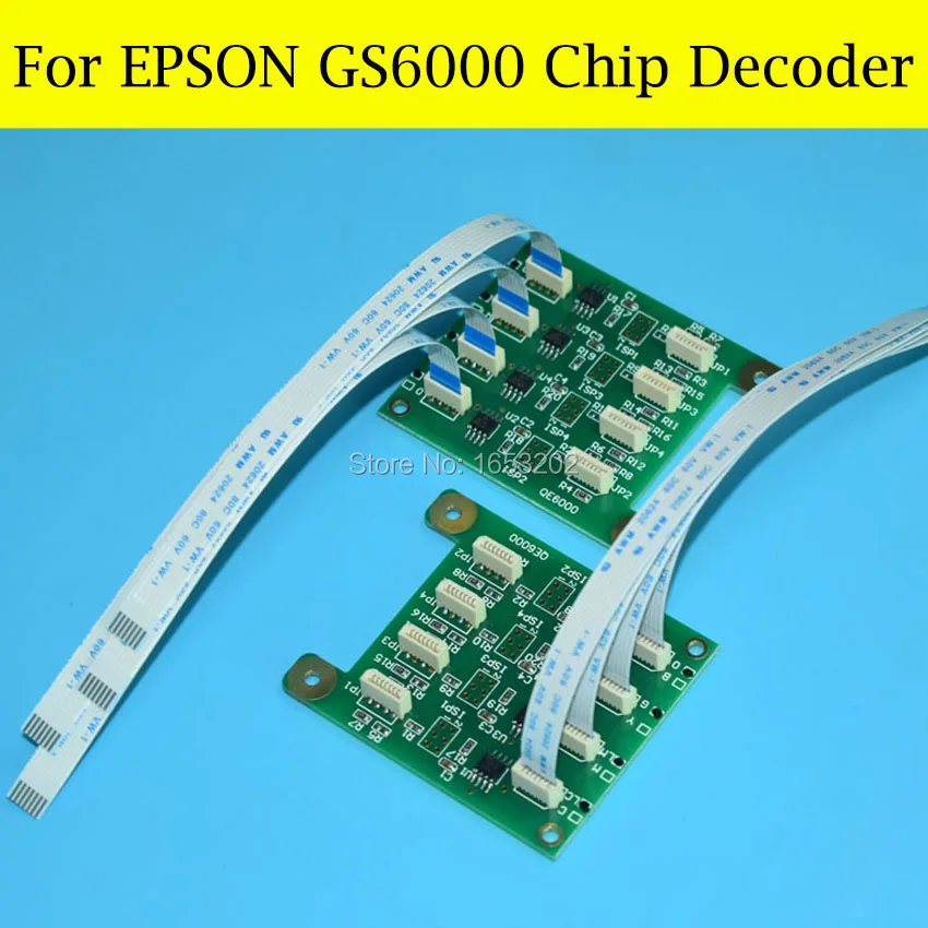 2 шт./лот высокое качество Чип декодер для Epson Stylus PRO GS6000 Принтер T6241 T6248 T624 624