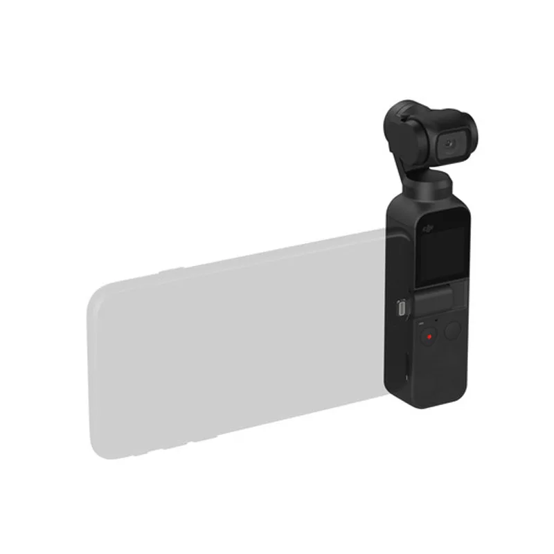 DJI Osmo карман 3-осевая стабилизированная ручной Камера со смартфоном 4K 60fps видео вариант расширения влево/вправо комплект/микро SD карты