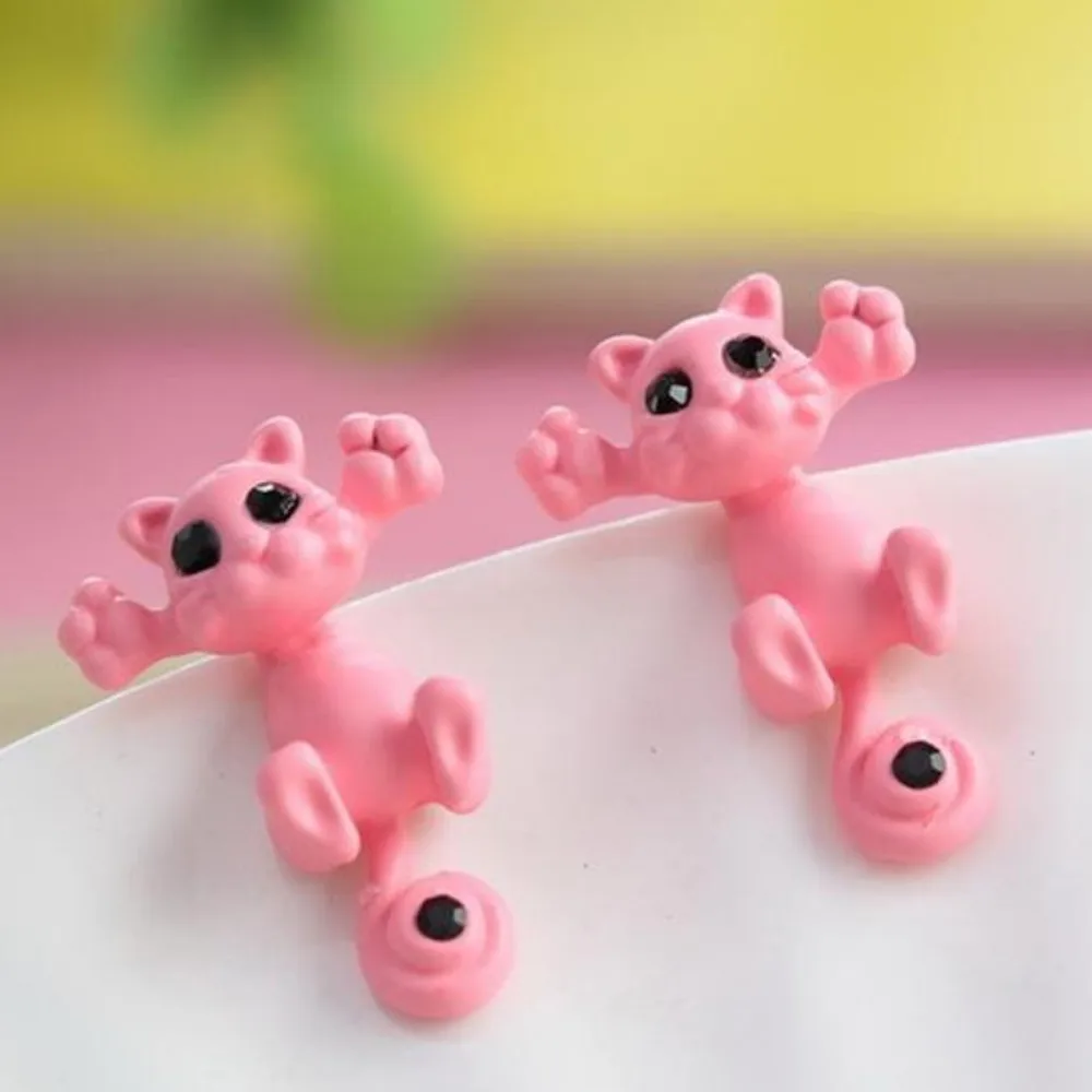 Серьги Tooayk женские серьги одиночки с рисунками животных кошек и котят