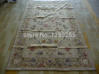 new needle point plain knitting wool hand made carpet antique chinese hand made wool vintage modernism natural sheep wool