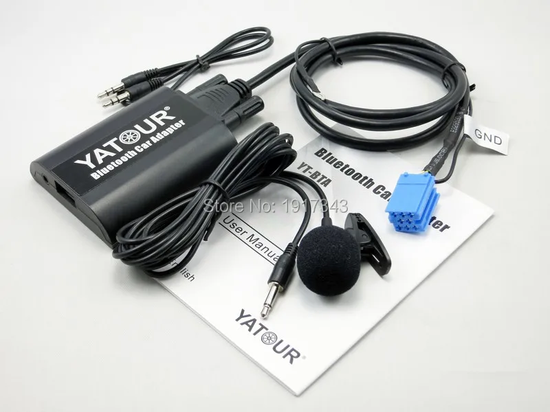 Yatour Bluetooth автомобильный адаптер цифровой музыкальный CD Changer разъем CDC для Audi A2 A3 A4 S4 A6 S6 A8 S8 Allroad TT Радио
