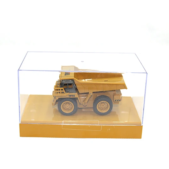 Золотой RC грузовики 1: 64 пульт дистанционного управления Строительный автомобиль мини экскаватор имитационная модель инженерный автомобиль игрушечный экскаватор кран бульдозер - Цвет: Золотой