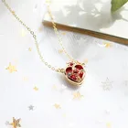 Женское очаровательное модное ожерелье, ожерелье с подвеской в форме сердца для девушки, ожерелье, ювелирные изделия, Подарочный шар для вечеринки