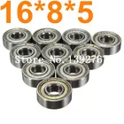 8 шт.упак. Стальные обновленные подшипники качения 16*8*5 мм для 18 HSP 85763 81070 Himoto RC модели автомобиля, запасные части