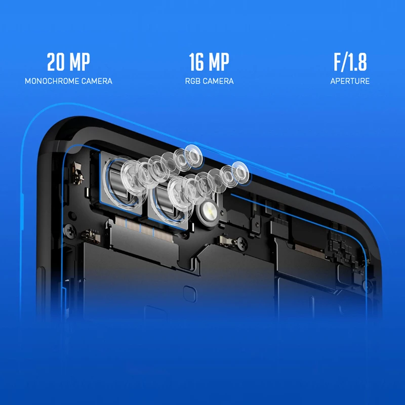 Huawei Honor V10 6G 64G View 10 Мобильный телефон Kirin 970 Восьмиядерный 5 99 дюйма 16 МП Двойная