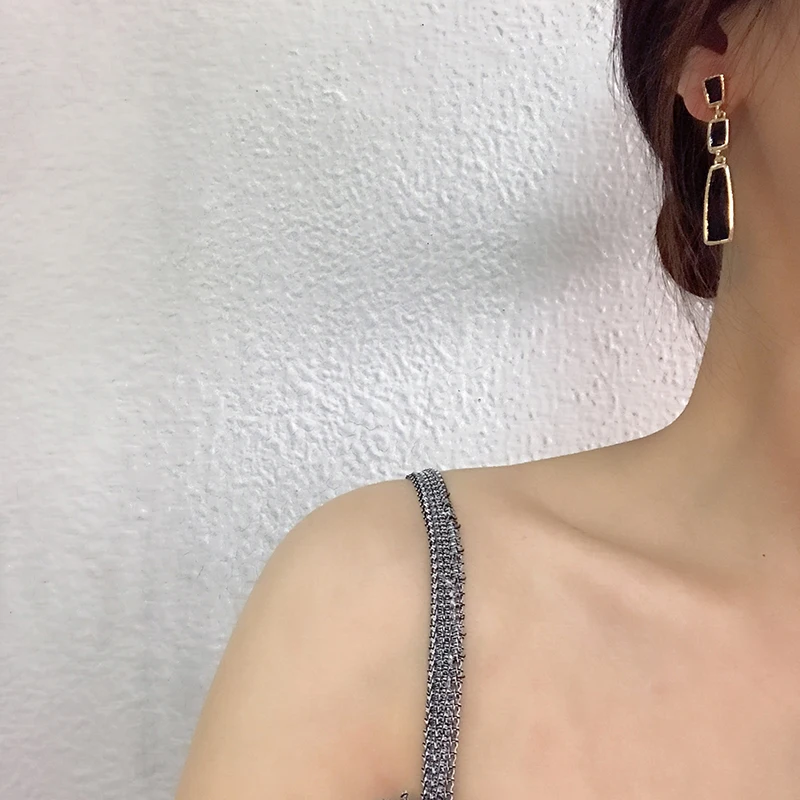 Женские винтажные серьги подвески Peri'sBox 2018 элегантные свадебные для люстры