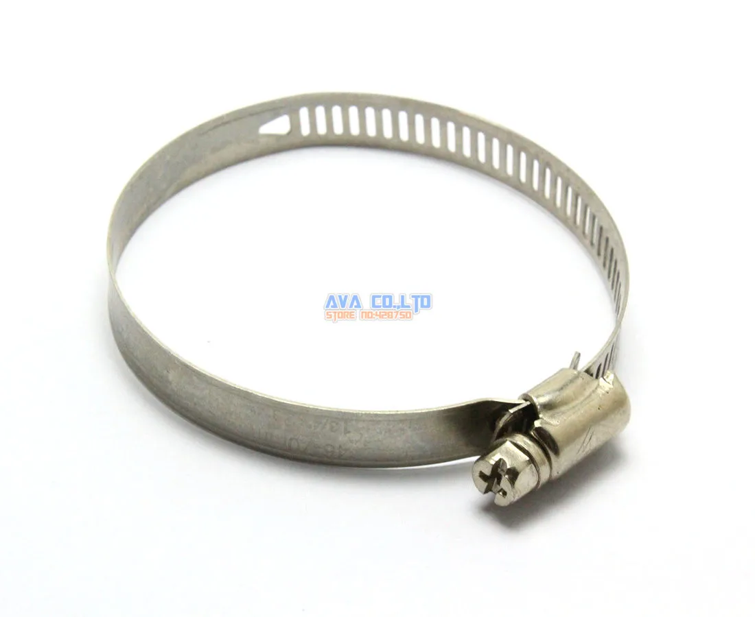 

10 Pieces 46-70mm Hose Clamp Worm Gear Hose Pipe Fitting Clamp