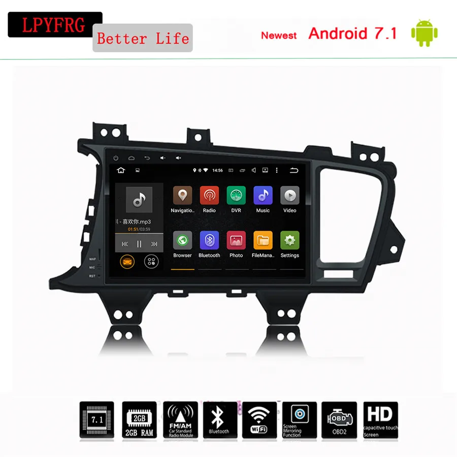 Cho 4G RAM Octa Core 64G android 10 0 автомобильный dvd-плеер для KIA K5/для OPTIMA 2011-2015 Kia Magentis GPS