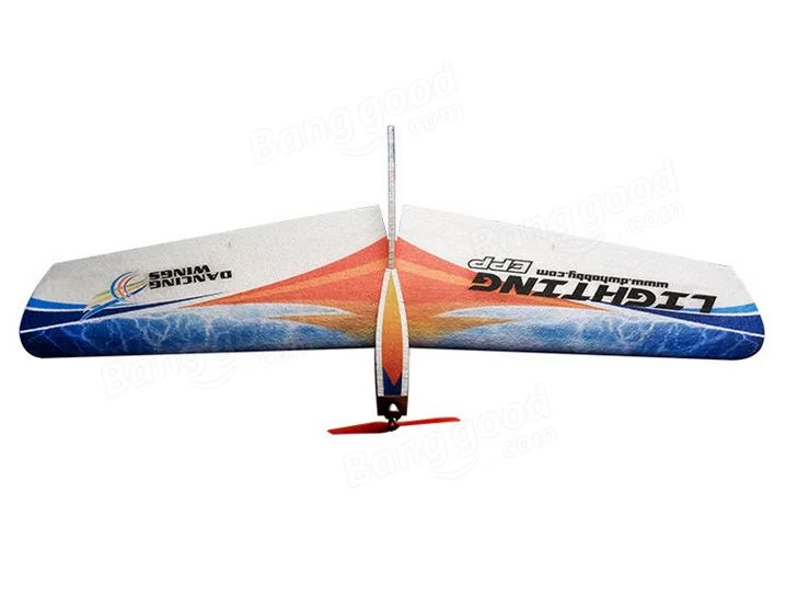 DW хобби освещение 1060 мм размах крыльев EPP летающее крыло RC самолет тренировочный