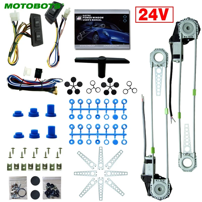 Motobot DC24V автомобиль/Грузовик передние 2 дверные электрические окна с 3 шт./компл.