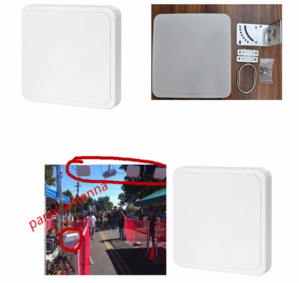 9.2dbi RFID Круговой Поляризационный UHF водонепроницаемый внешний RFID антенна 840-960 МГц/пассивный gen2 epc rfid доступ для людей