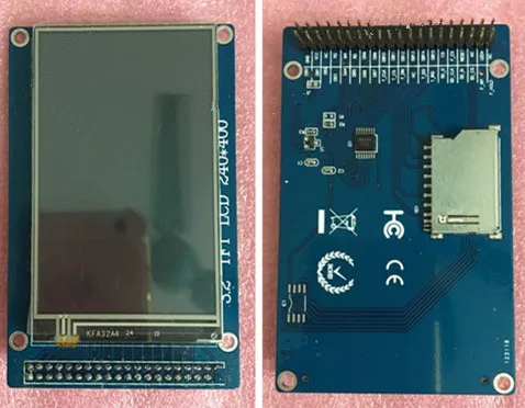 Цветной ЖК дисплей 3 2 дюйма 40P TFT с сенсорной панелью HX8352A Привод IC 240*400 SD карта В