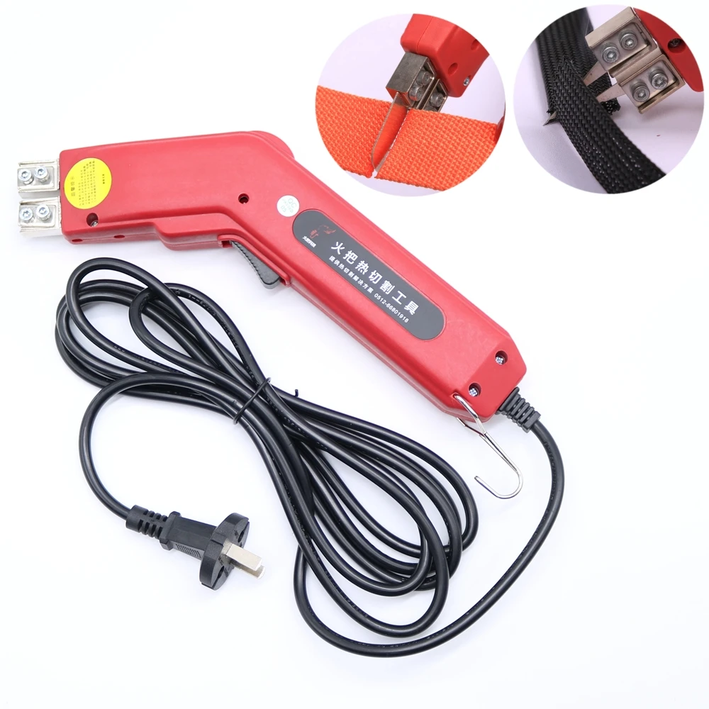 220V-230V 100W Hand Hold Heating Knife Cutter Hot Cutter Fabric Rope Electric Cutting Tools Hot Knife Cutter Hot Cutting Knife