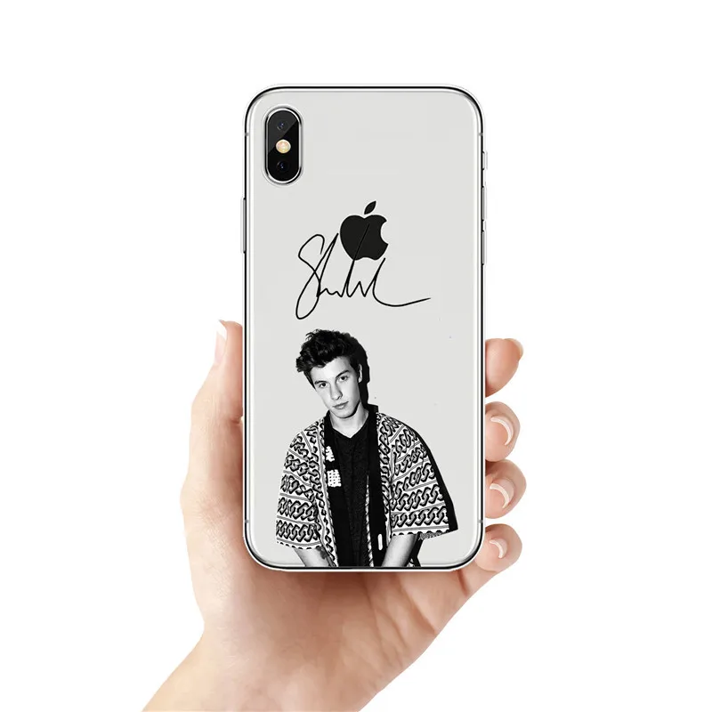 TPU Шон Мендес в моей крови Молодежные caso de телефоны para o iphone X XR XS Max 8 7 6S плюс 5S Чехлы de телефоны Borda Fundas Coque - Цвет: TPU