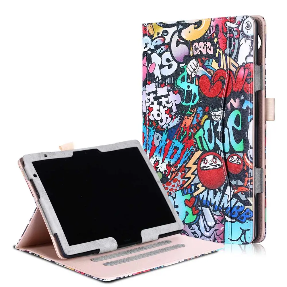 Чехол для huawei mediapad M5 Lite 10 BAH2-W19/L09/W09 Smart Cover для huawei mediapad T5 10 чехол - Цвет: T5-10-NK-TY
