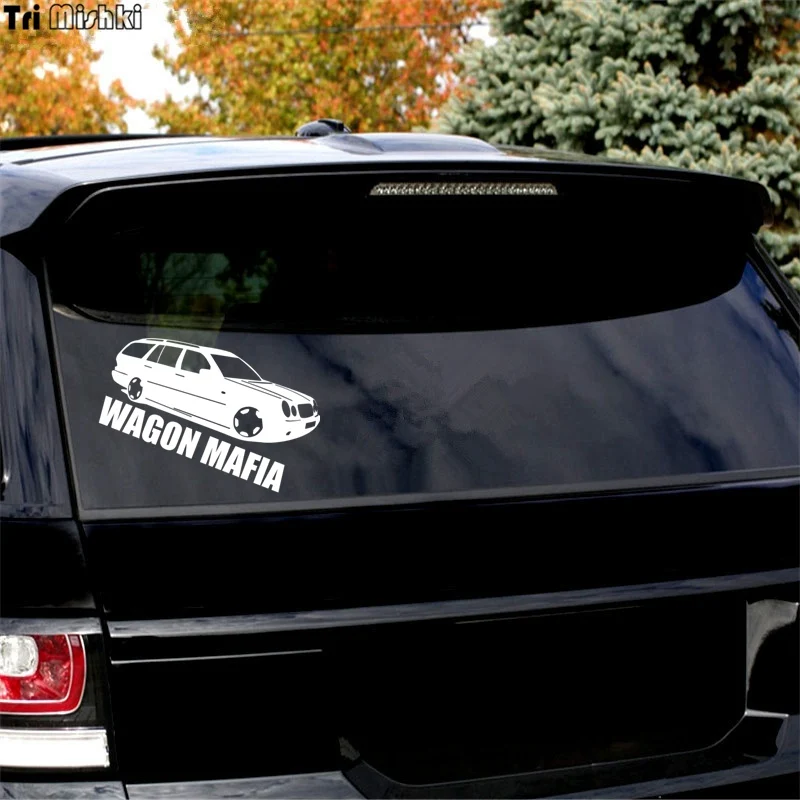 Tri Mishki HZX330# 14.1*20см wagon mafia for Mersedes виниловые наклейки на авто наклейка для заднее