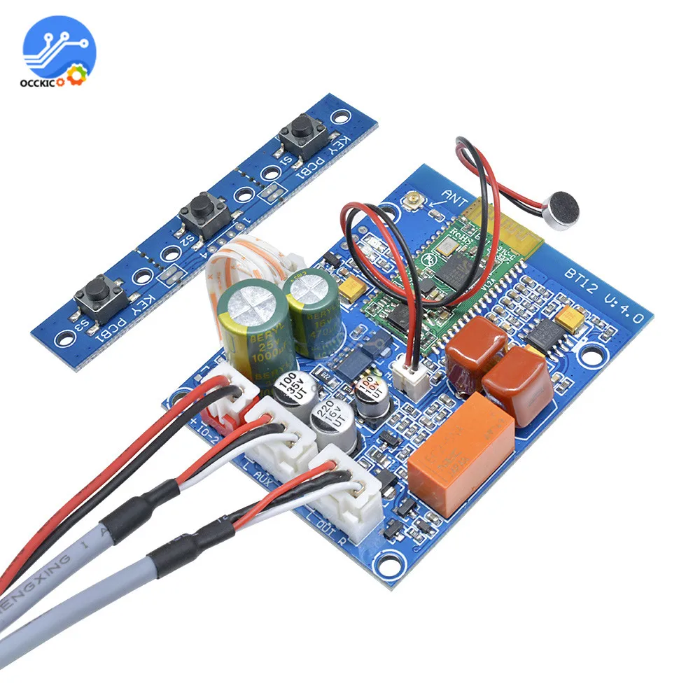 CSR8645 Bluetooth аудио приемник динамик музыка APT-X стерео Беспроводная плата Diy Электронный разговорный аудио усилитель