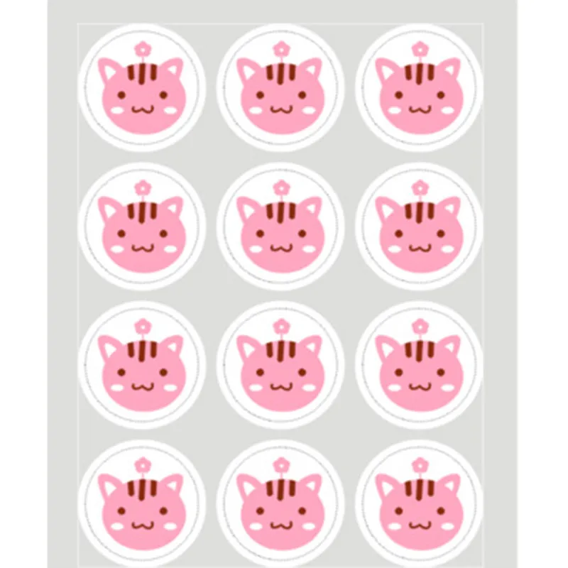 stickers for cat bag Милые собака и кошка пластик, целлофан для конфет и печенья подарочные пакеты Glassine чехол свадебное мероприятие товары для вечеринки, дня рожденья xmas - Color: stickers for cat bag