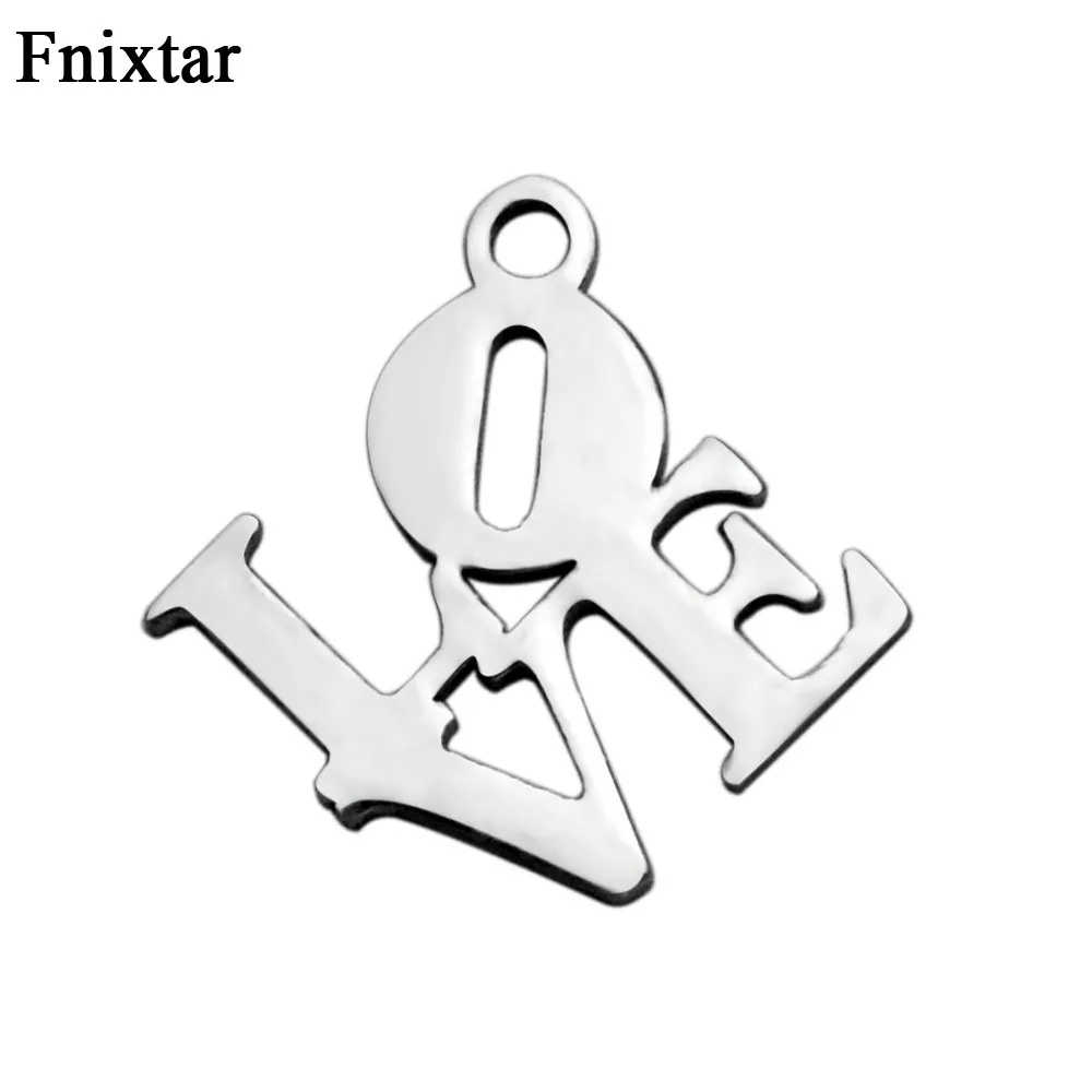 Fnixtar мини Подвески для браслетов Diy Ювелирные изделия и компоненты из нержавеющей