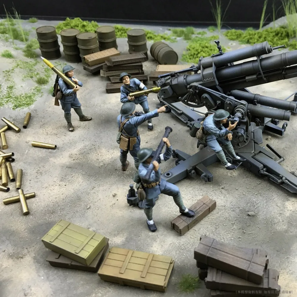 Фигурка солдатика из смолы RealTS 1/35 фигурка битва за нанккинг фигурки 5