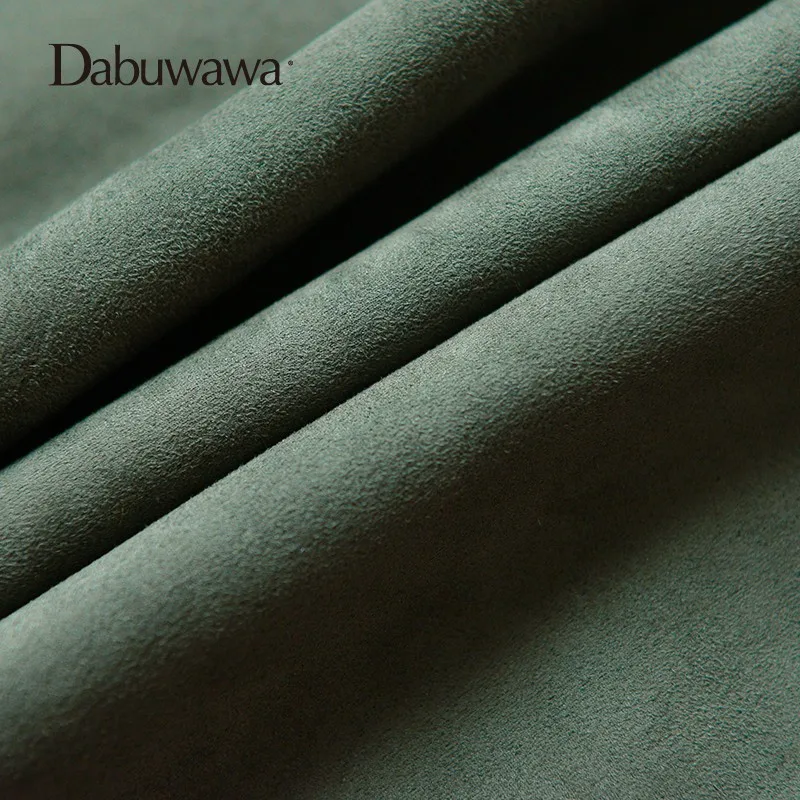 Dabuwawa, модные женские осенние Юбки До Колена, Зимняя юбка трапециевидной формы, Faldas Mujer, юбка на подтяжках, повседневная юбка с высокой талией,# D17CRS018