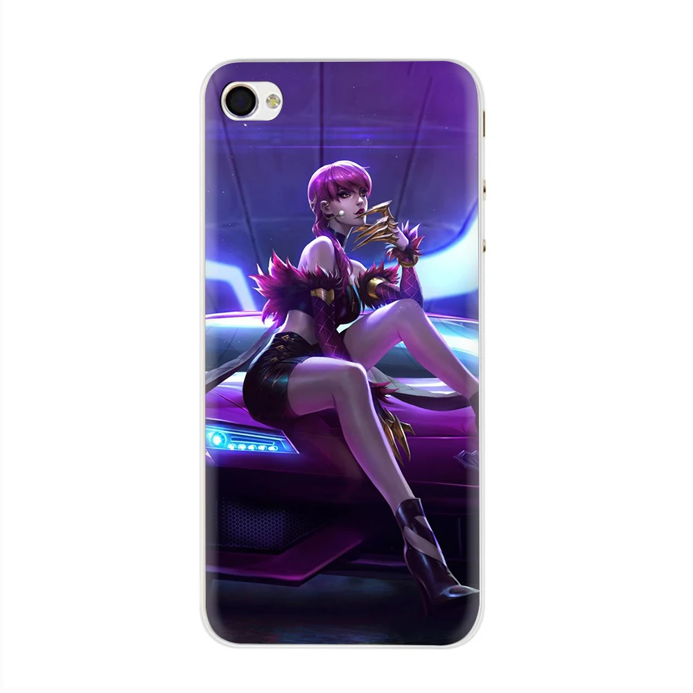 H7 Лига Легенд kda kaisa жесткий чехол для телефона для iPhone 5 5S 6 6s 7 8 plus X XR XS 11 Pro Max - Цвет: H7