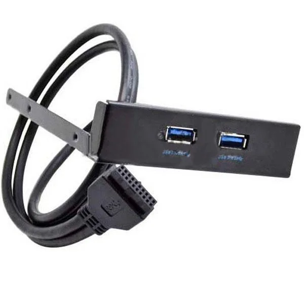 Superspeed USB 3 0 20 Pin 2 порта Передняя панель дисковый отсек концентратор|usb 3.0 pin|20 pinusb pin |