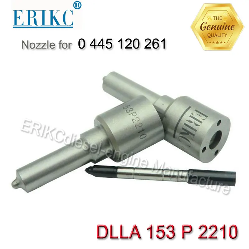 

ERIKC 0433172210 Nozzle Original Dlla 153p 2210 Part Injector Nozzle Dlla 153 P 2210 for Injection Nozzle 0 445 120 261