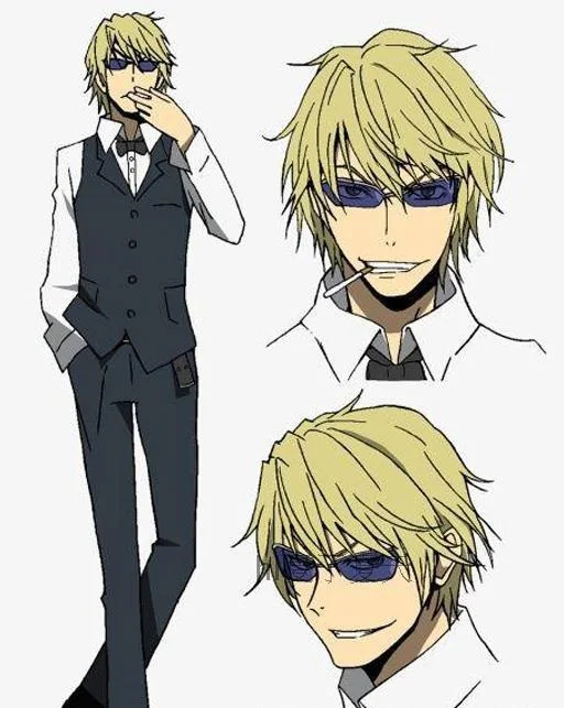 Аниме дурарара! Солнцезащитные очки Heiwajima Shizuo в стиле косплей аксессуары для