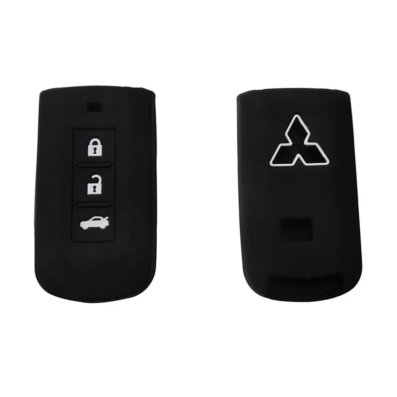 ZAD силиконовый чехол для ключей от машины комплект MITSUBISHI OUTLANDER Lancer EX ASX colt Grandis Pajero