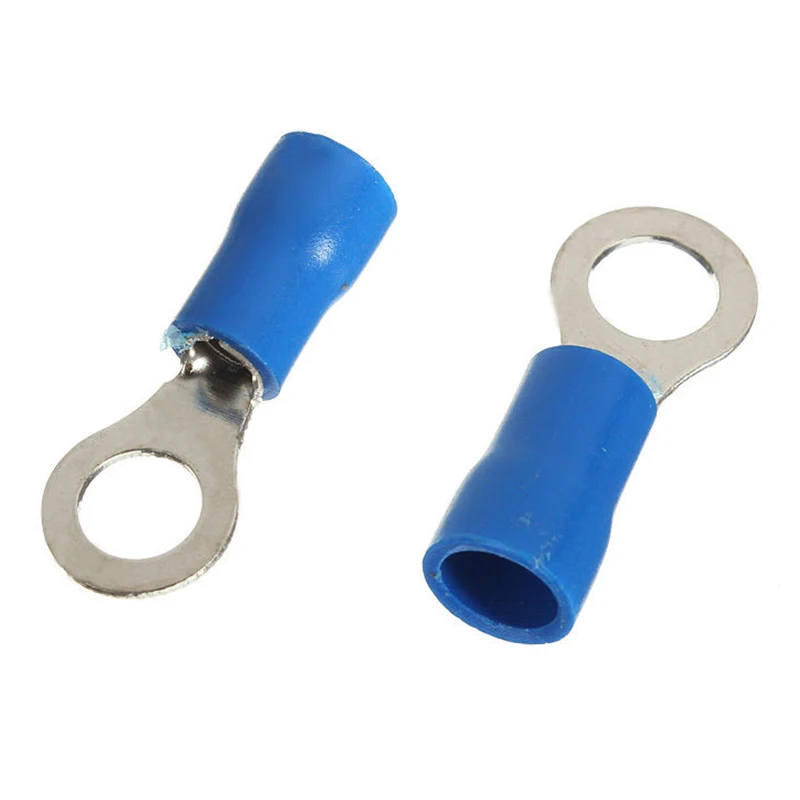 20 шт. кольцевой Заземленный изолированный провод разъем Электрический обжимной