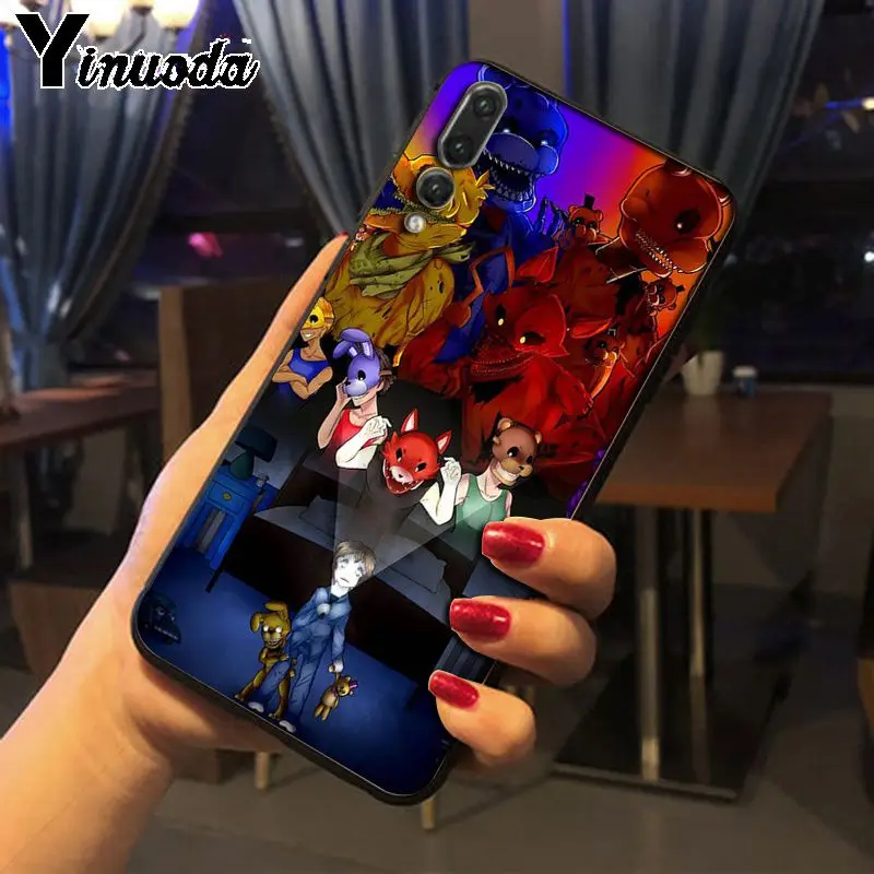 Yinuoda Забавный sfm fnaf animatronics художественный чехол для телефона Huawei P20pro mate10lite p9 p10plus