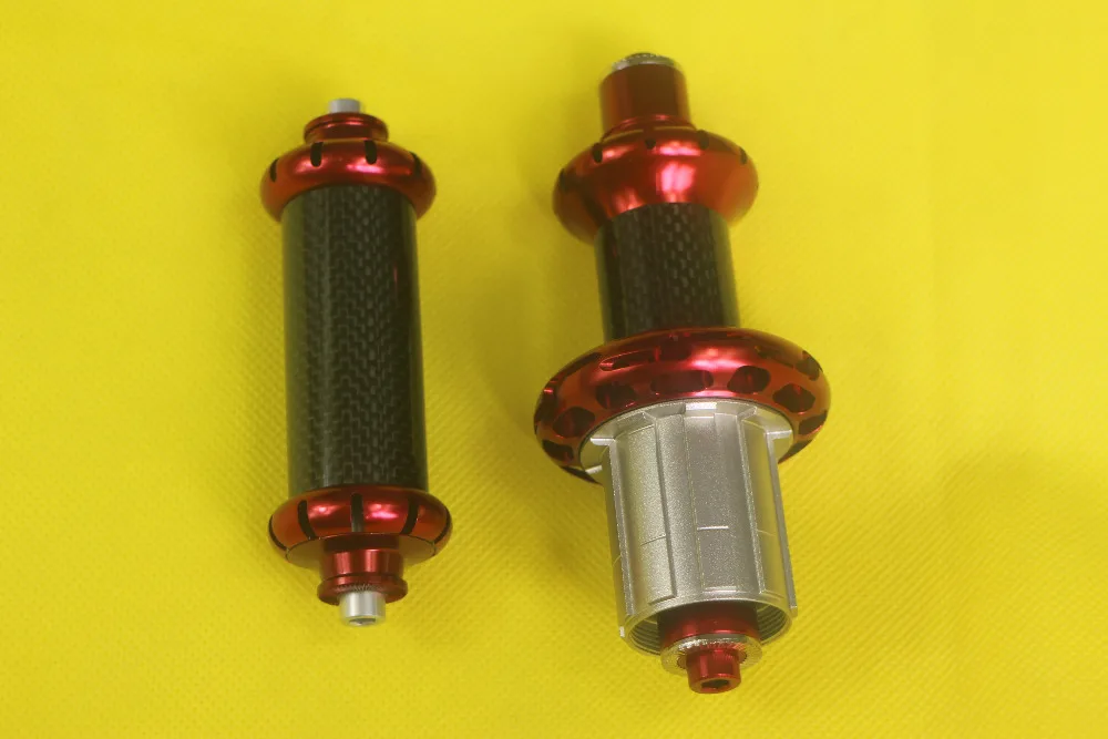 Легкий вес 85 г/206 г Powerway R36 20/24 отверстия углеродные ступицы для дорожного