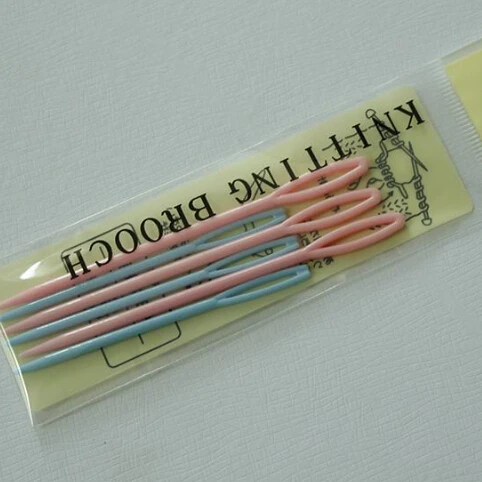 6 шт. пластиковые швейные иглы 7/9 см|knitting needles|stitching needlecross stitch needles |