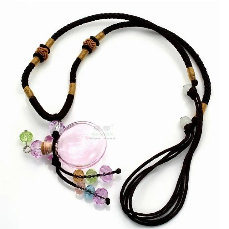 Brokenstone NEW Fashion gourd jewelry Perfume essential oil bottle Creative necklace ethnic | Украшения и аксессуары