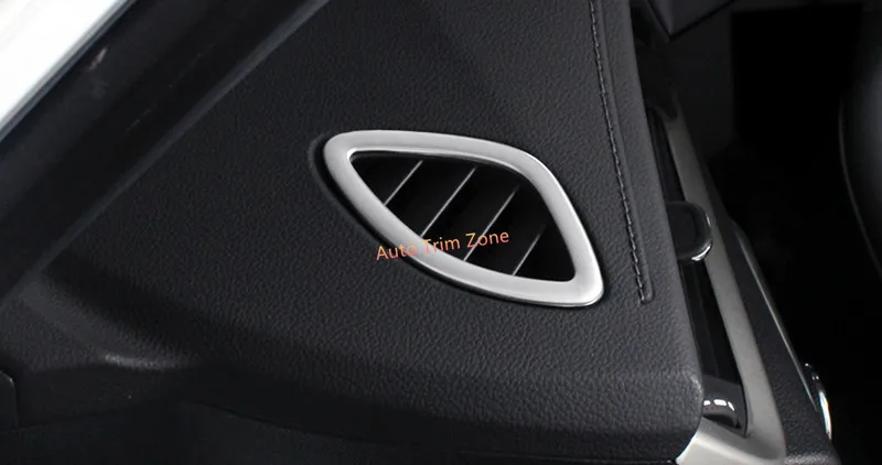 2 шт. ABS Матовая Внутренняя Передняя верхняя вентиляционная Крышка Накладка для