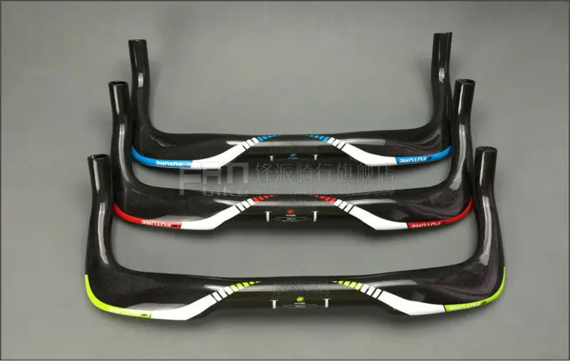 3K finish FUTURE brand из Тайваня полностью карбоновые ручки для отдыха TT style Руль дорожный