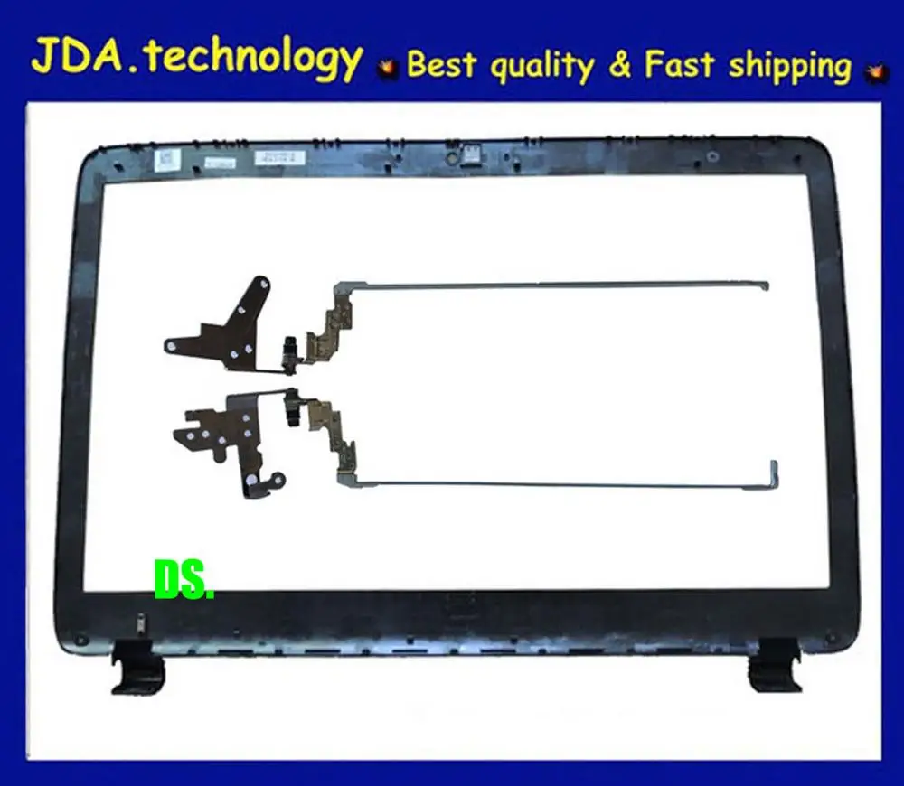Front bezel hinge Wellendorff Новинка/Оригинальная ЖК-задняя крышка+ передняя рамка+ Петли для hp Probook 450 G2 455 G2 задняя крышка и рамка крышка оболочка набор петель - Цвет: Front bezel hinge