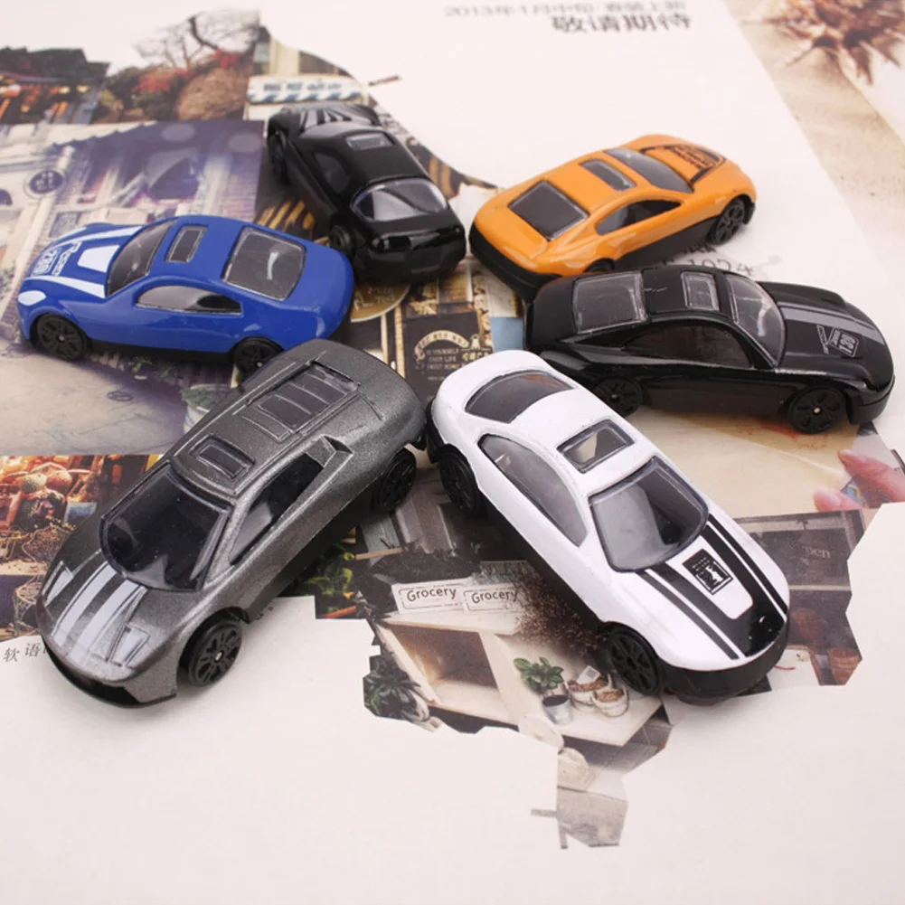 12 шт./компл. портативные детские мини тачки игрушки литые под давлением модель